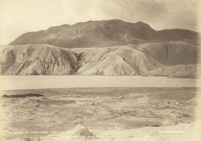 Mt. Tarawera from Te Ariki. After Eruption Jun 10.86, July 1886 by Burton Brothers Studio